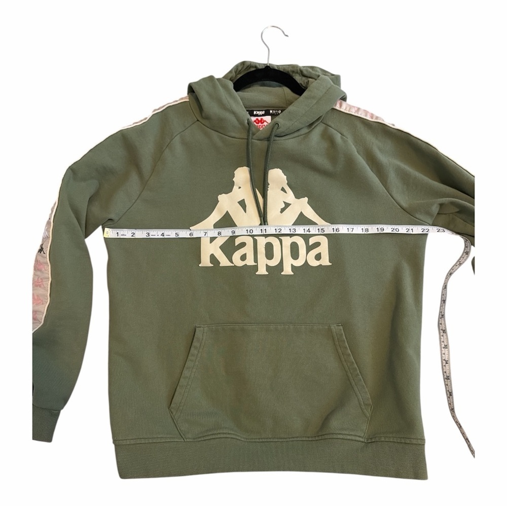 Kappa Olive Green Hoodie size Large - Picture 4 of 5
